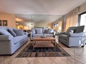 TV, DVD player, books - Breakers East 1105~ Spacious 2BR/2BA~beach setup- Covered Parking (Destin)