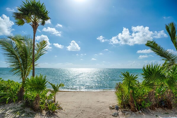 Am Strand, Strandtücher