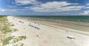 On the beach