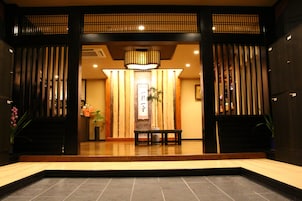 Interior entrance