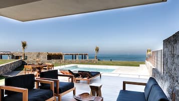 Villa, Private Pool, Beachfront (Dream) | Terrace/patio