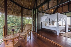 Desk, blackout drapes, rollaway beds