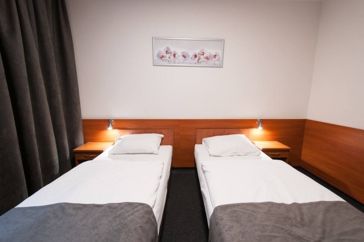 Twin Room | Desk, iron/ironing board, free cots/infant beds, rollaway beds