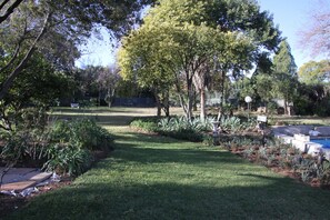 Blick von der Unterkunft