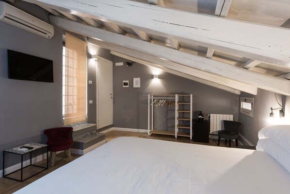 Chambre Supérieure, bain à remous | Vue de la chambre