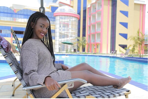 Outdoor pool - Fatima Hotel (Muhoza)