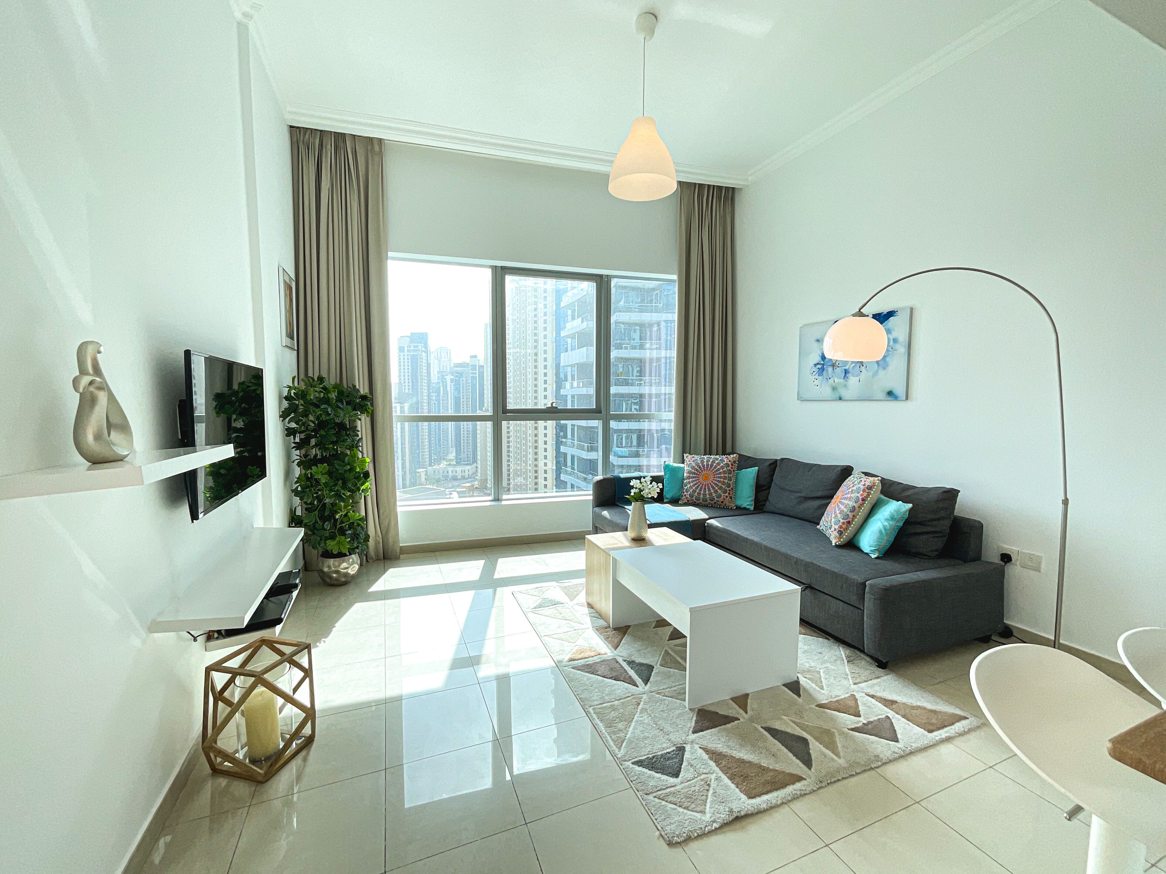 Design Apartment, 1 Bedroom | Living area | Flat-screen TV