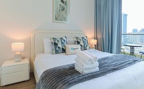 Design Apartment, 1 Bedroom | Individually decorated, individually furnished, desk, iron/ironing board