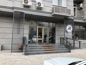 Entrada de la propiedad