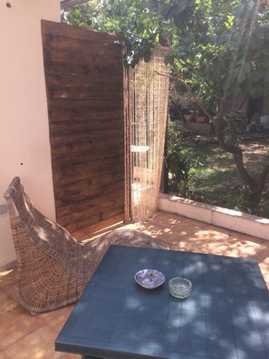 双人房, 私人浴室, 花园景观 | 露台