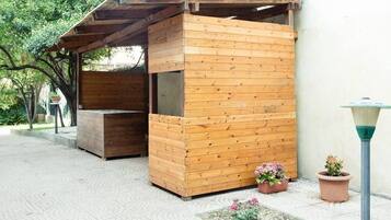 Enceinte de lâhĂ©bergement