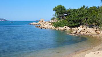 White sand