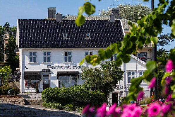 Fassade der Unterkunft