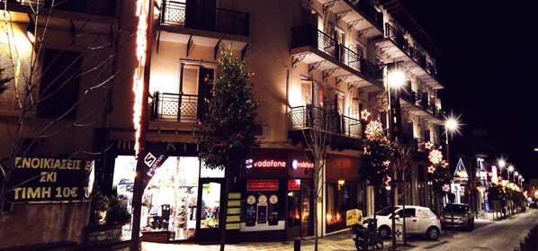 Front of property - evening/night