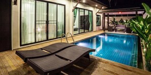 1 Bedroom Poolvilla | Terassi/patio