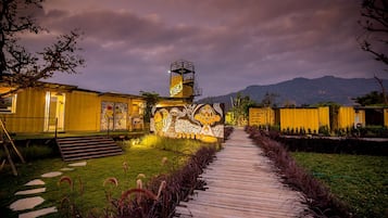 Front of property - evening/night