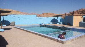 Family Room | View from room - Maison D'hotes Les Grottes (Aït Benhaddou)