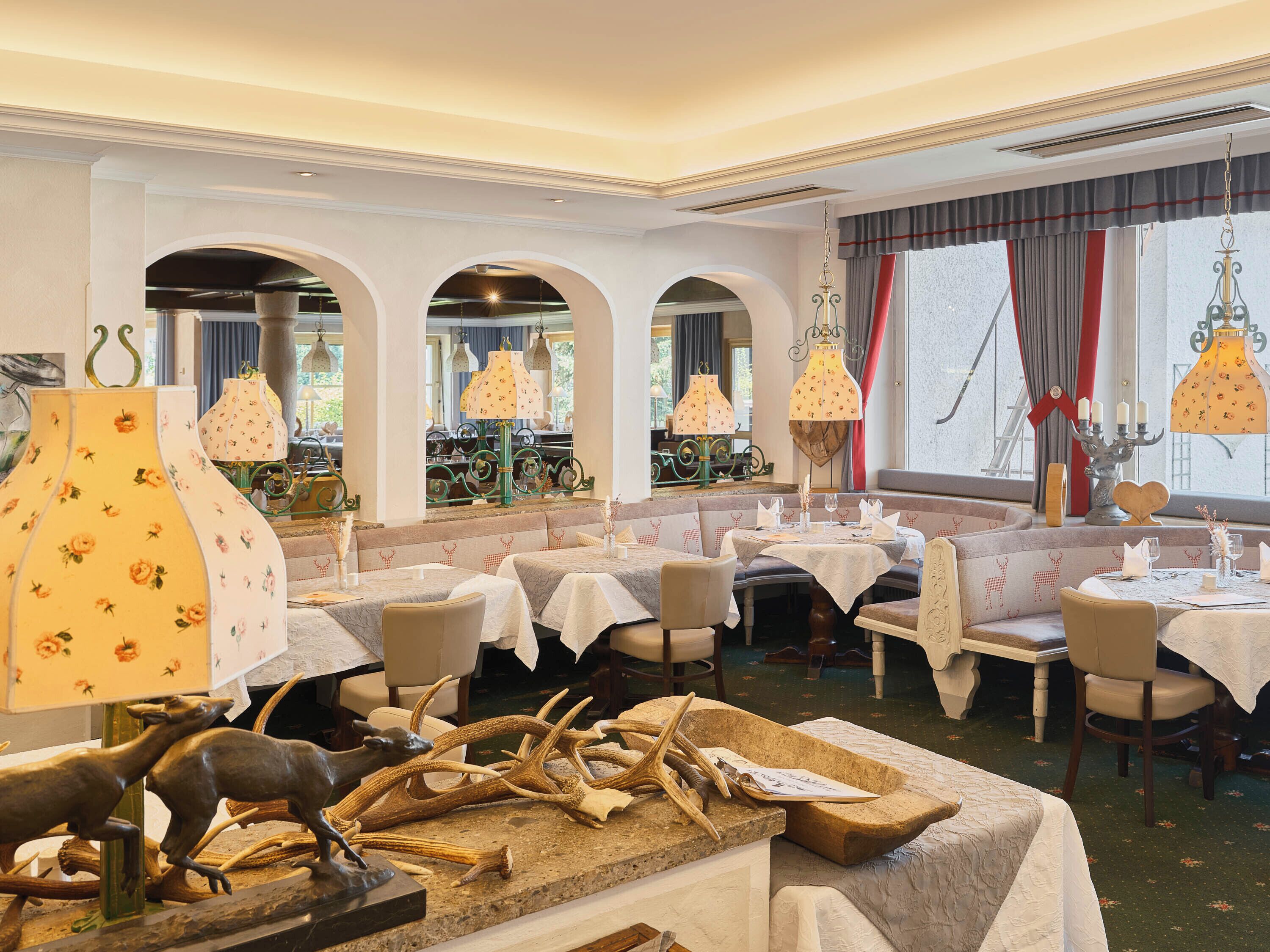 breakfast and dinner served, regional cuisine