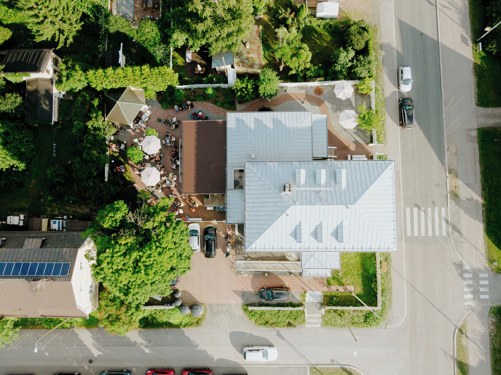 숙박 시설 구내