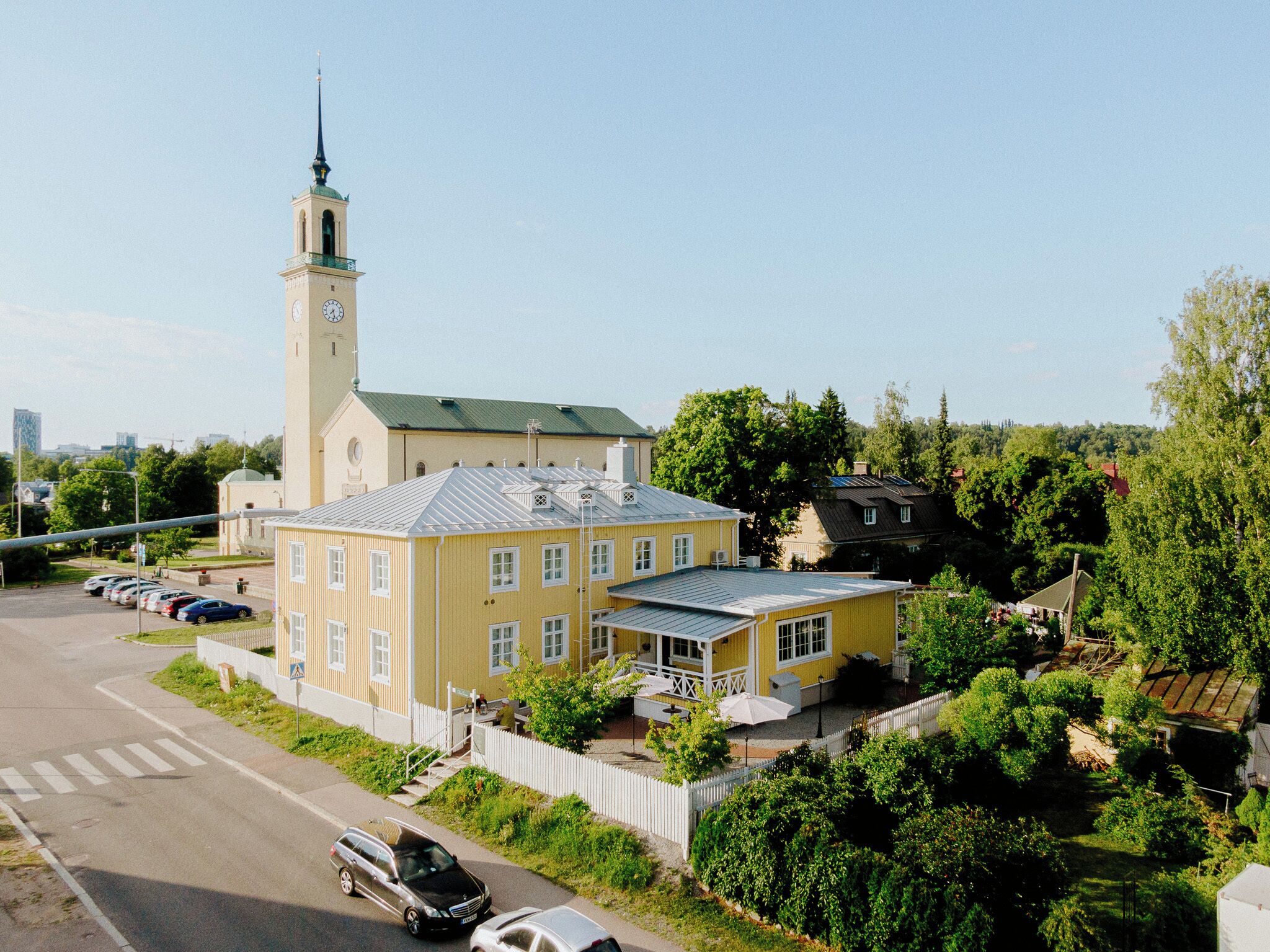 Khuôn viên nơi lưu trú