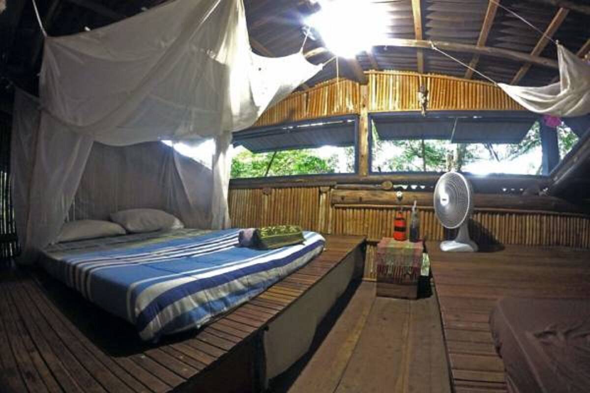 Panoramic Quadruple Room, Mixed Dorm, Mountain View