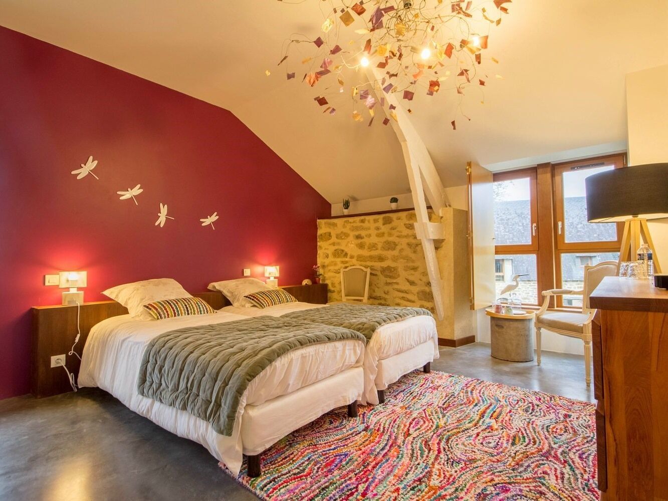 Superior Double or Twin Room, Ensuite, Garden View (Chambre Les Libellules) | 1 bedroom