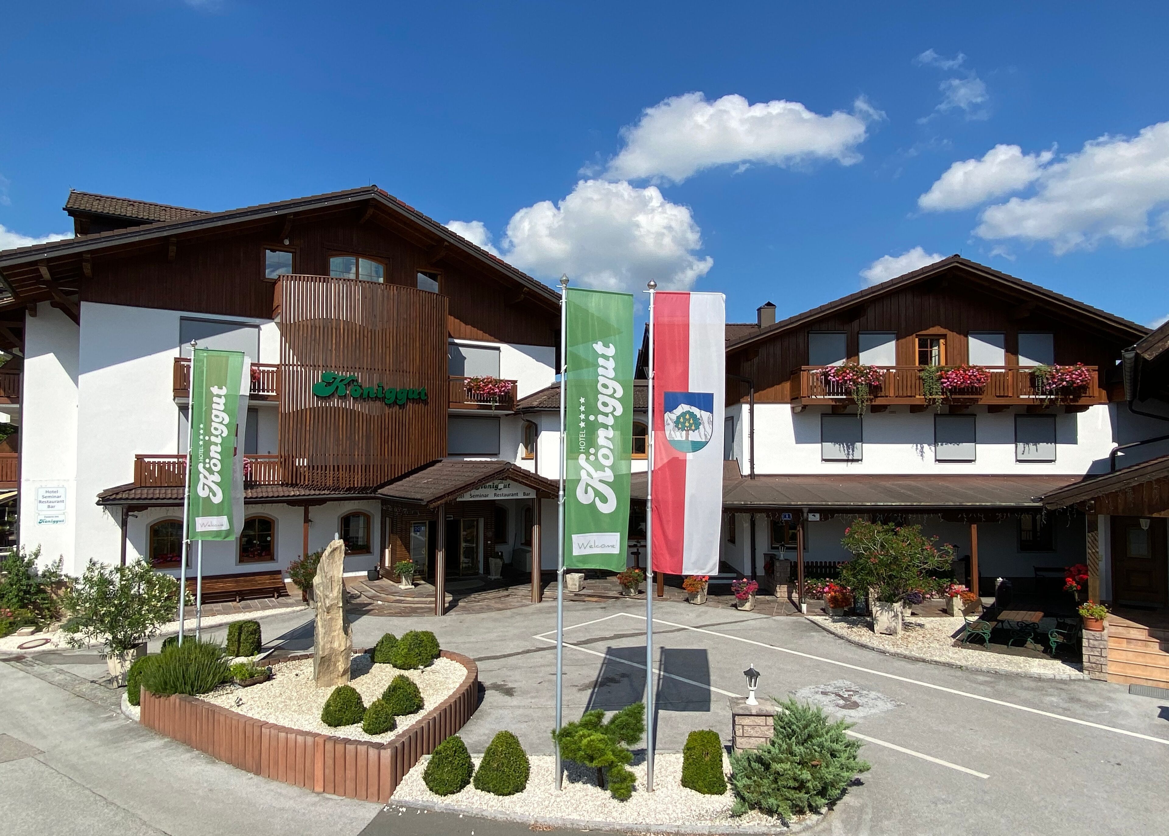 front of property – evening/night