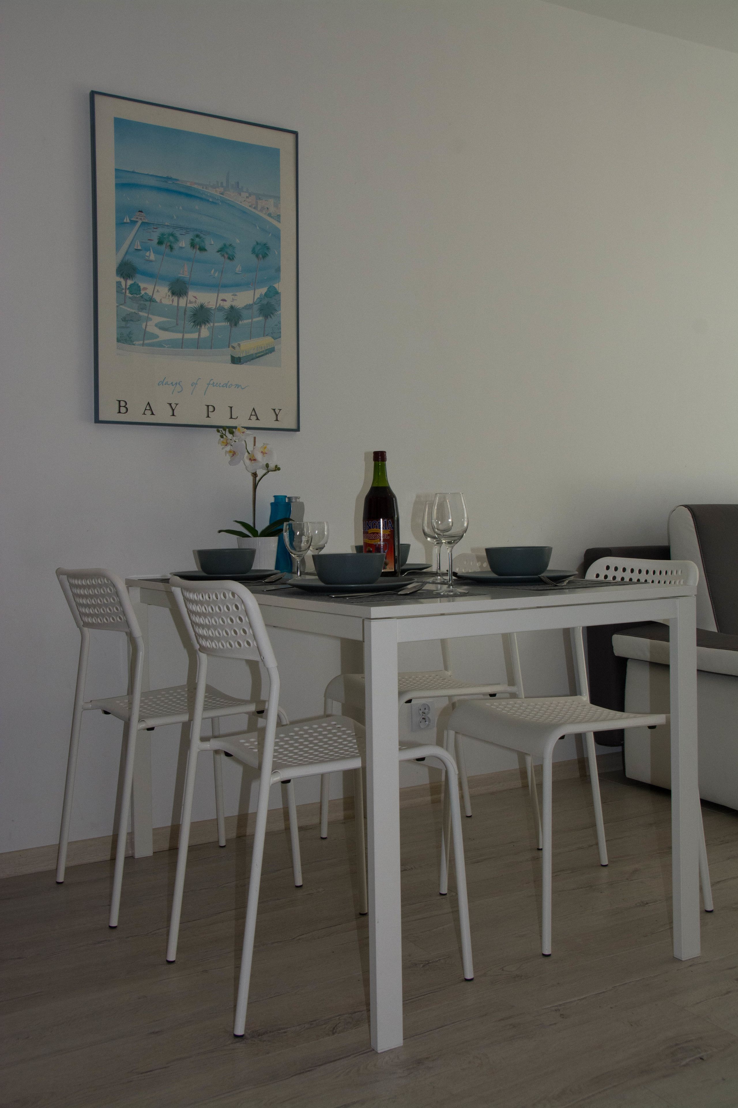 Apartamento (Baltycki) | Opções para refeição no quarto