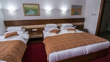 Triple Room, Terrace | Free minibar, in-room safe, desk, soundproofing