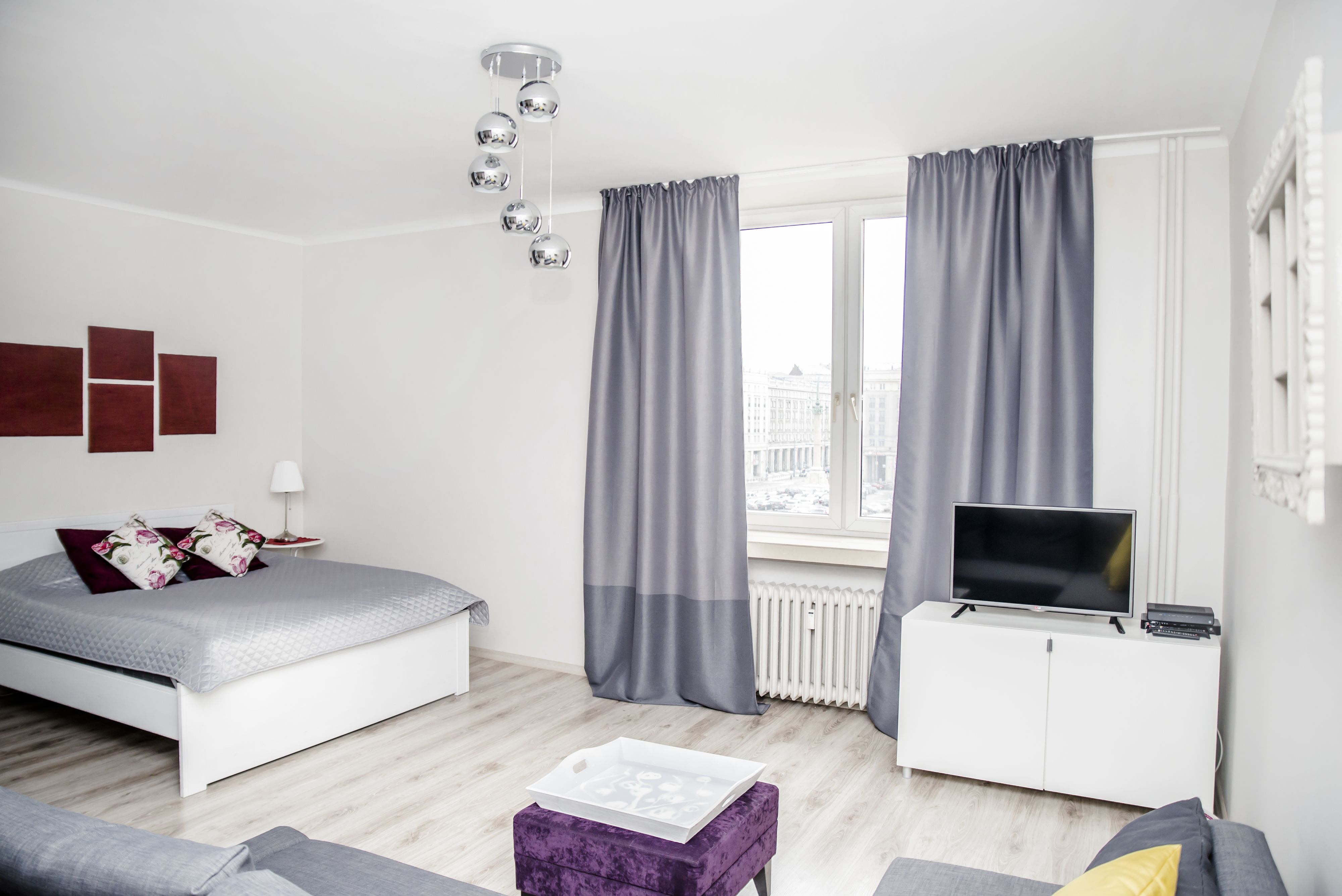 Comfort-Apartment, 1 Queen-Bett und Schlafsofa, Nichtraucher | Wohnzimmer | Flachbildfernseher