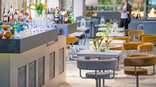 Sitteområde i lobbyen