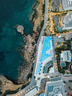 Aerial view - 7Pines Resort Ibiza, part of Destination by Hyatt (Sant Josep de sa Talaia)