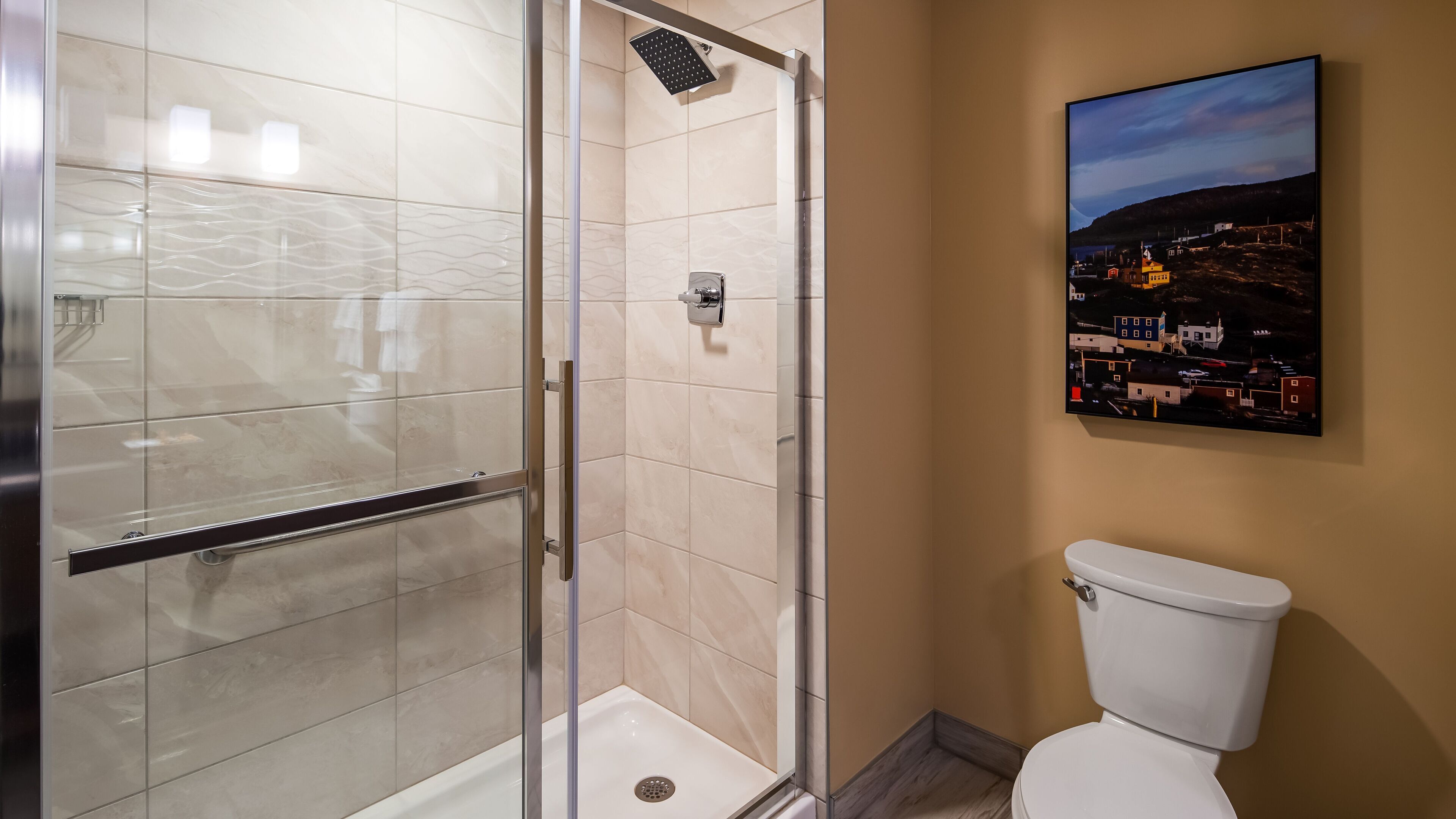 suite, 1 king bed, non smoking, fireplace | in-room safe, desk, blackout curtains, soundproofing