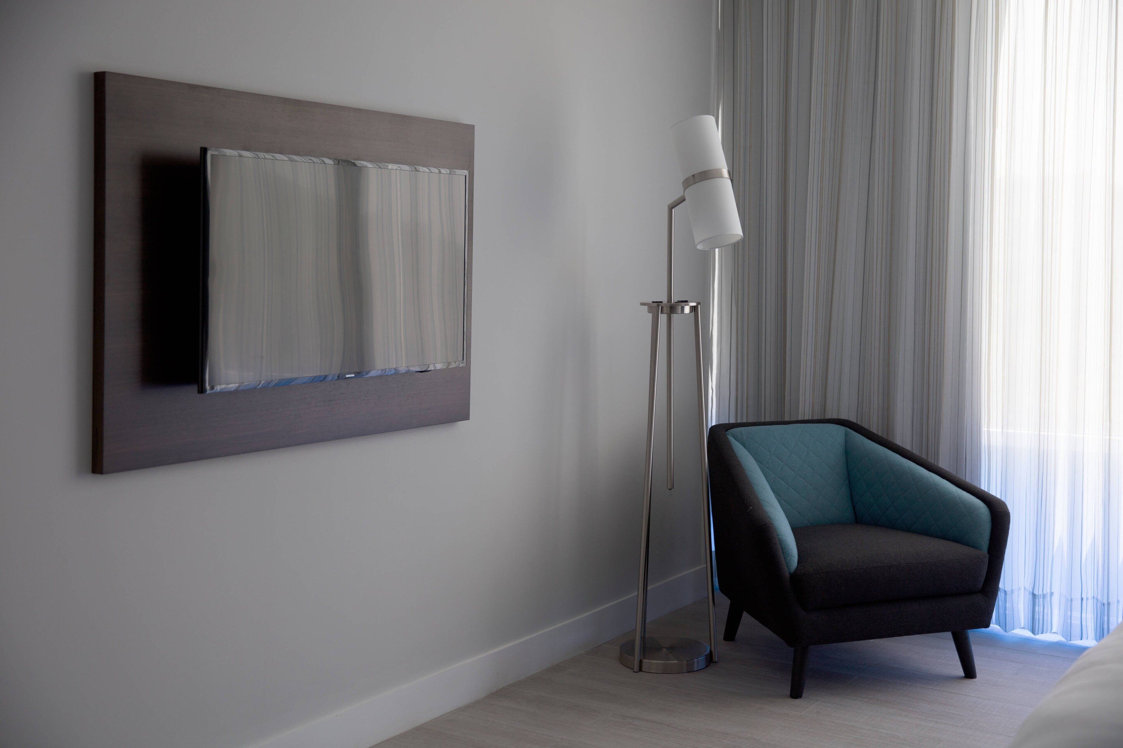 In-room safe, desk, blackout curtains, iron/ironing board