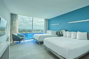 Standard Room, 2 Double Beds, Golf View | In-room safe, desk, blackout drapes, iron/ironing board - Marriott Maracay Golf Resort (Maracay)