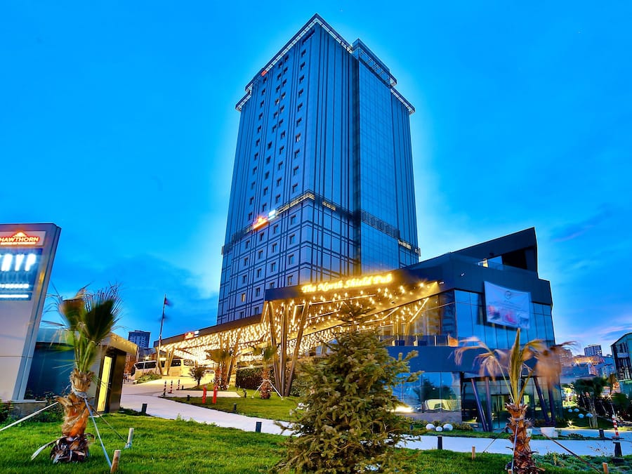 Utsikt fra overnattingsstedet