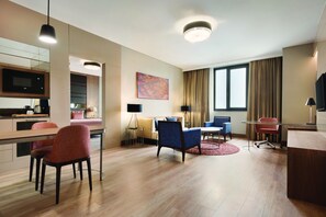 Luxury Suite, 1 Queen Bed, Accessible, Non Smoking (Mobility) | Premium bedding, minibar, in-room safe, individually decorated - TRYP by Wyndham Istanbul Basın Ekspres (Istanbul)