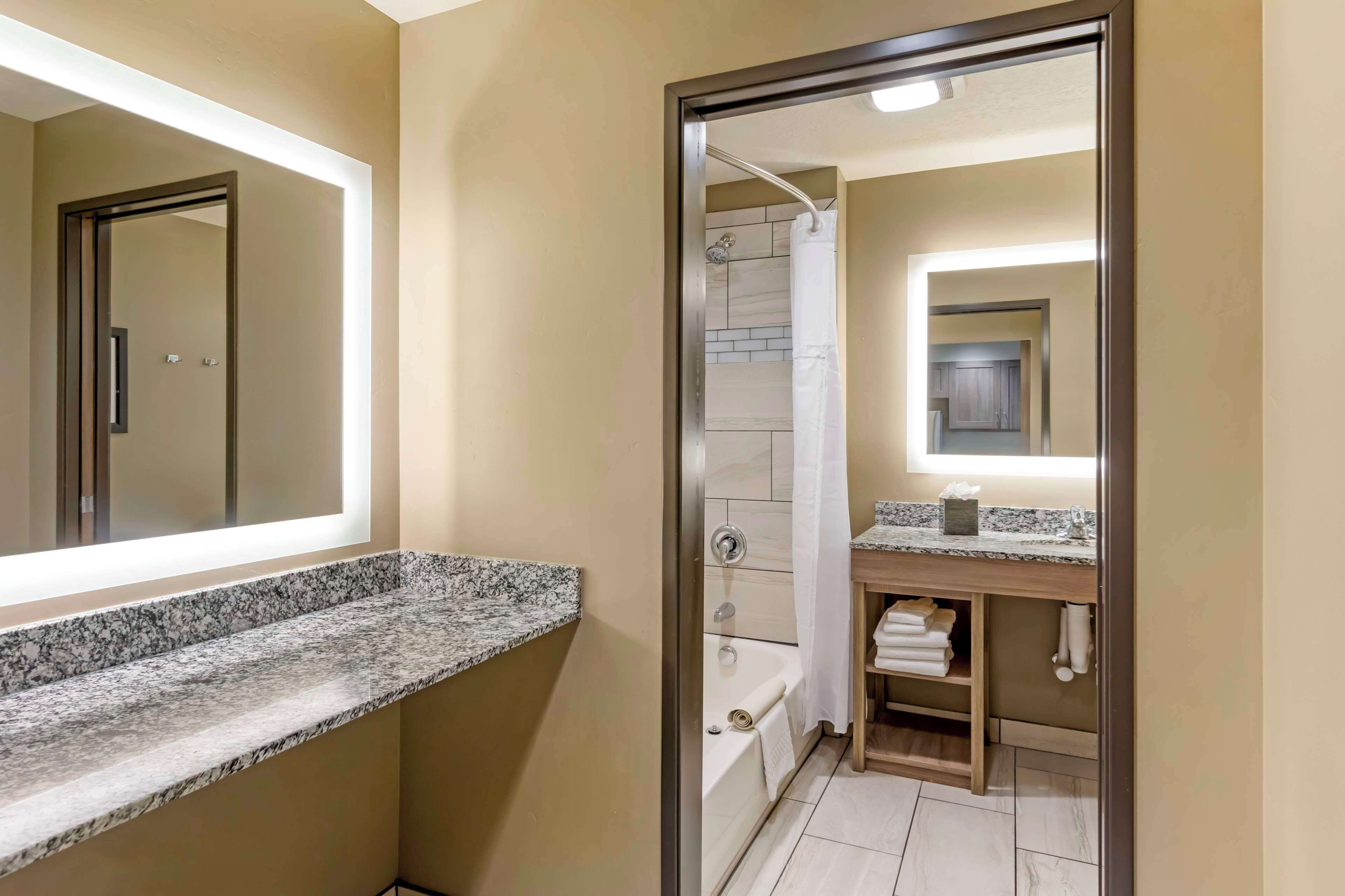 standard room, multiple beds, non smoking, kitchenette (with sofabed) | bathroom | free toiletries, hair dryer, towels