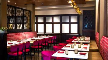 Dinner served, Mediterranean cuisine