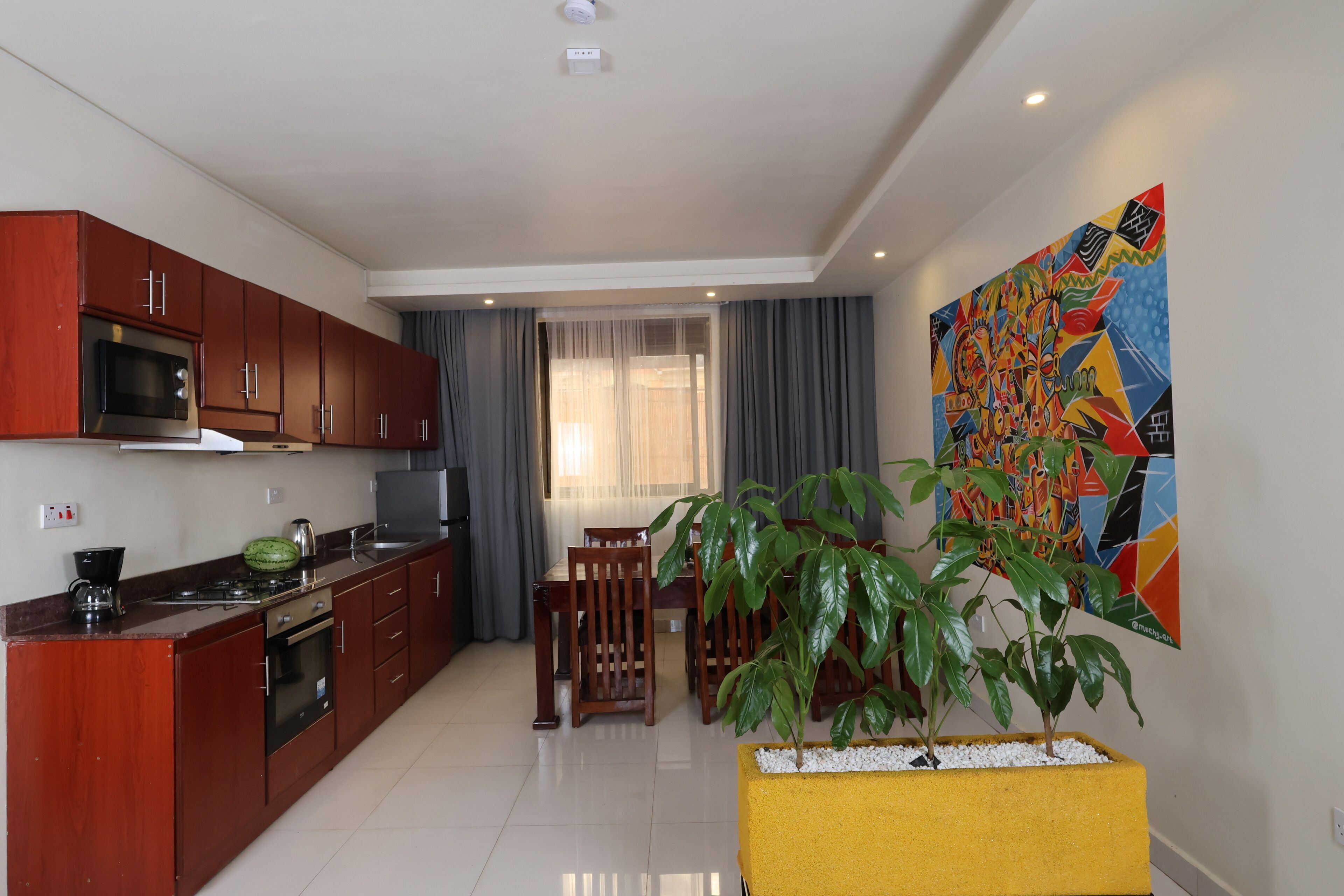 Een 42-inch televisie met digitale zenders