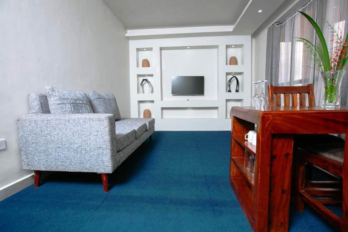 1 slaapkamer, luxe beddengoed, individueel gedecoreerd