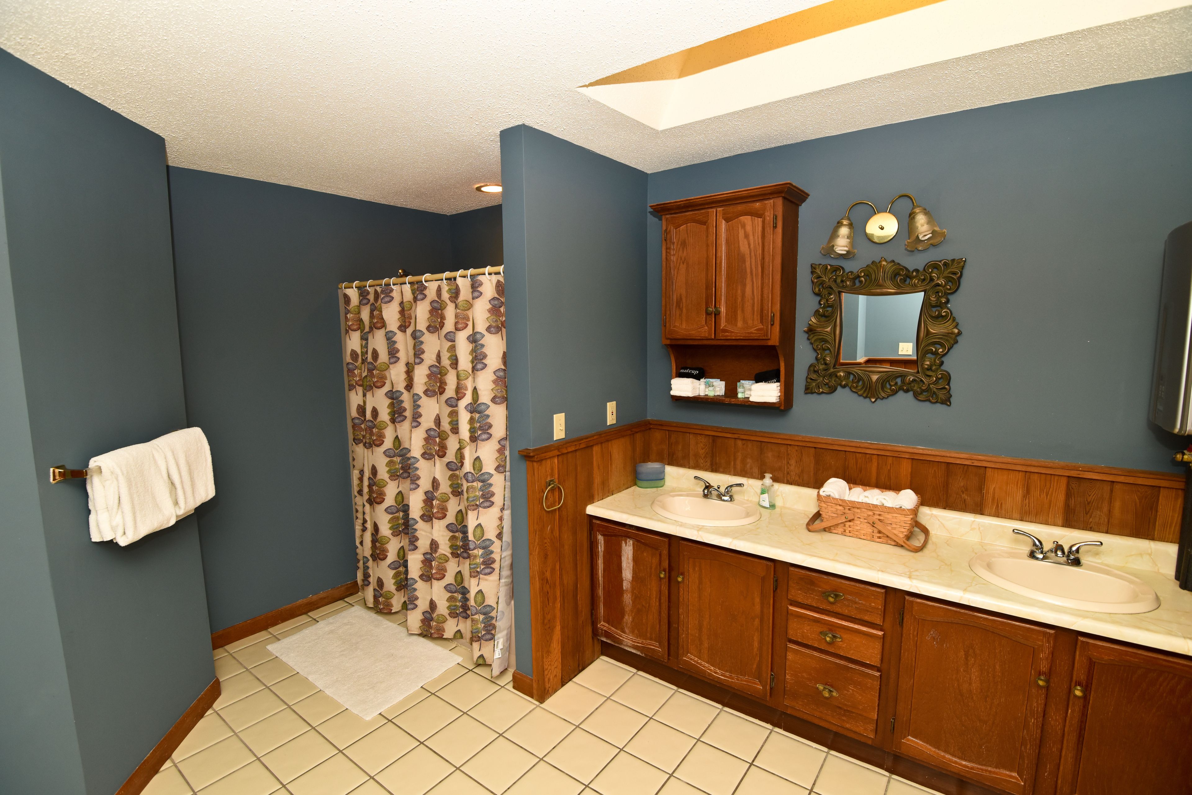 executive apartment, 2 bedrooms, balcony, mountain view (not pet friendly) | bathroom | combined shower/bathtub, towels