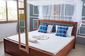 각각 다른 스타일의 인테리어, 침대 시트