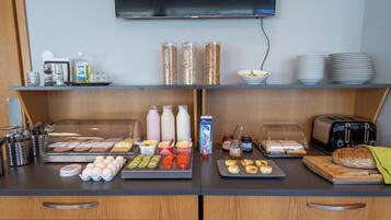 Daily continental breakfast for a fee