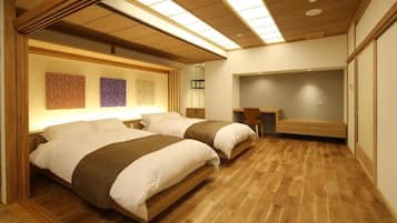 Deluxe Twin Room 50sqm - Mountain View | Minibar, in-room safe, desk, free WiFi