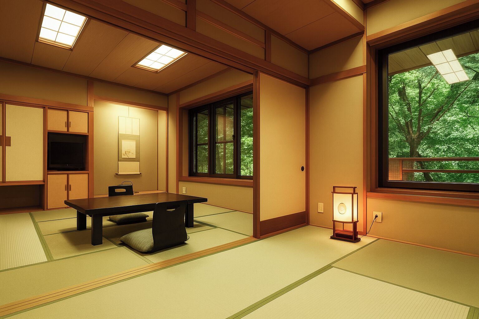 Standard Japanese Style Room | Minibar, in-room safe, desk, free WiFi