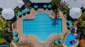 Außenpool, beheizter Pool