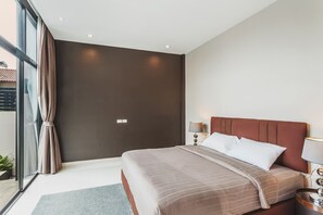 Two Bedroom Pool Villa | 2 개의 침실, 객실 내 금고, 책상, 암막 커튼