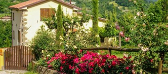 Vacker villa, privat pool WIFI underbara trÀdgÄrdar och utsikt över bergen - fredlig!