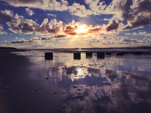 Liegestühle, Strandtücher